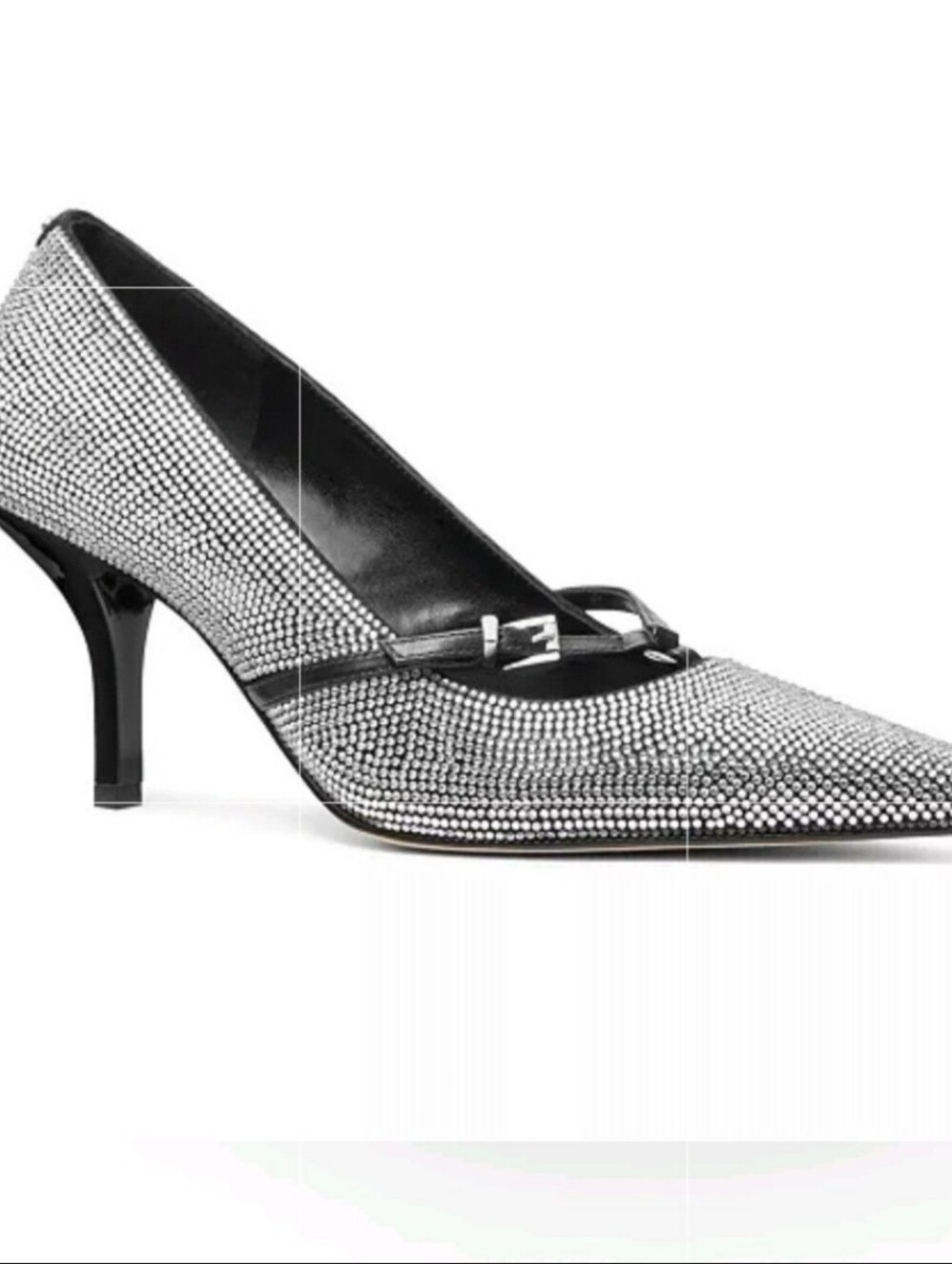 MICHAEL Kors Selina Pointed Toe Crystal Embellished Pumps Size